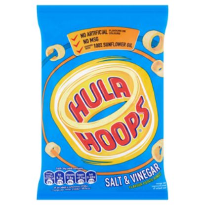 Picture of Hula Hoops Salt & Vinegar x32 BLUE